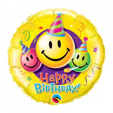 Birthday Smiley Faces