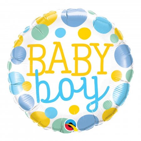 Baby Boy Dots