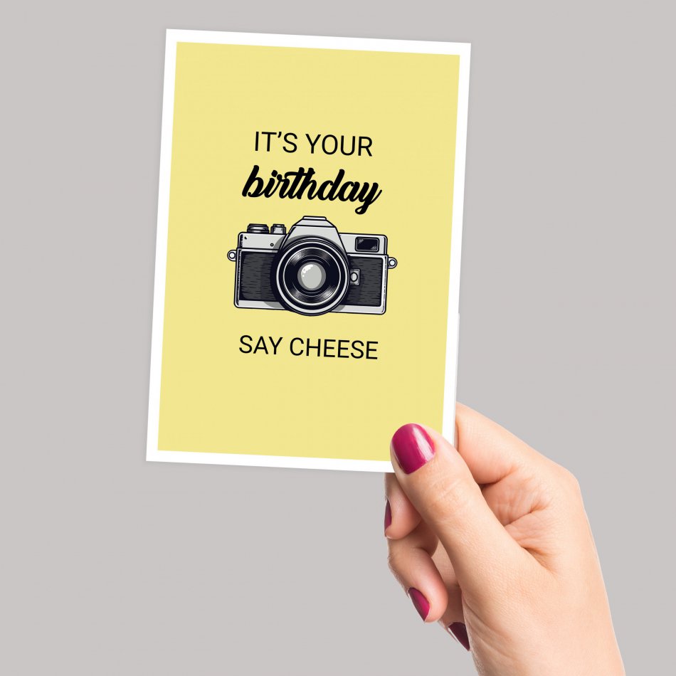 Verjaardag Say Cheese