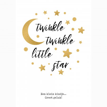 Geboorte Twinkle twinkle little star