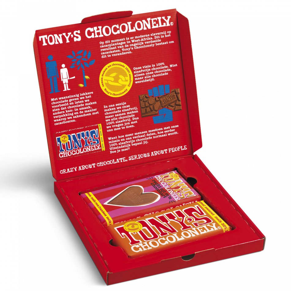 Tony's Chocolonely Ik Vin Je Lief giftbox