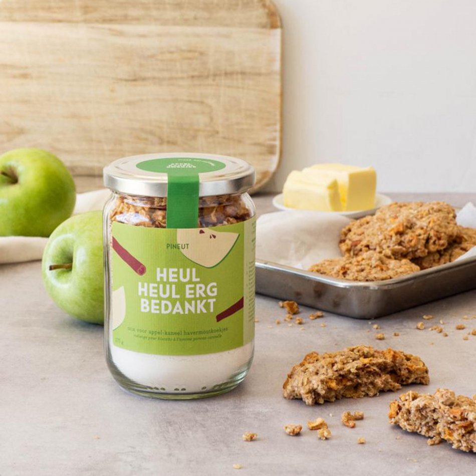 Pineut Appel-Kaneel Haverkoekjes