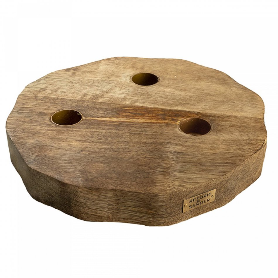 Kaarsenplank klein kaarsen