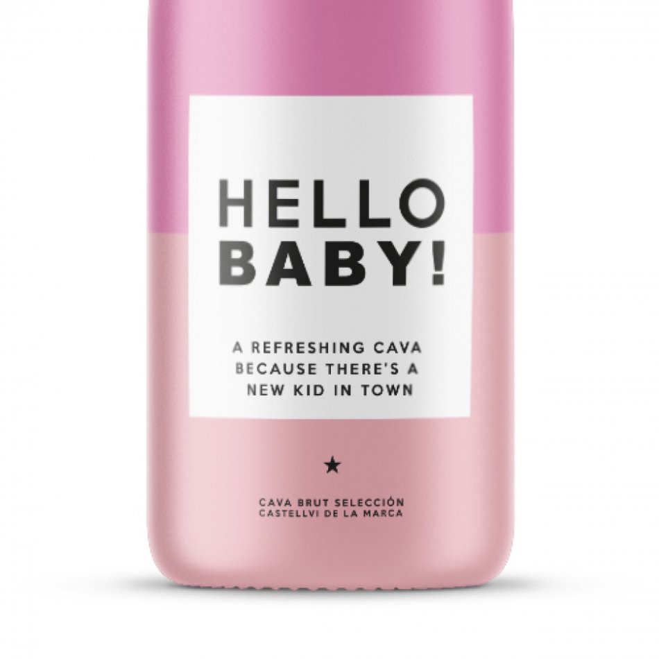 Hello Baby! Roze Alcoholvrij