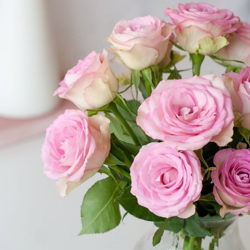 Brievenbus Rozen Boeketje Stralend