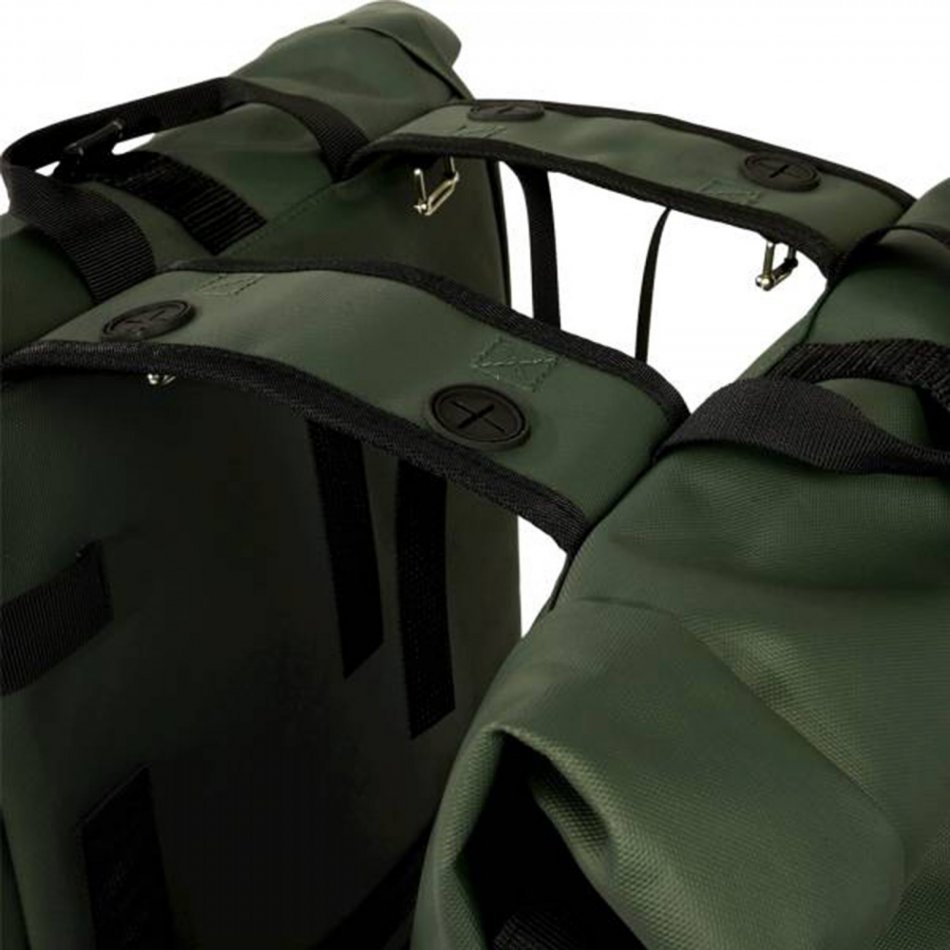 Double Rolltop Bag 38 L - Green