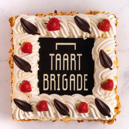 Luxe slagroomtaart 30 personen