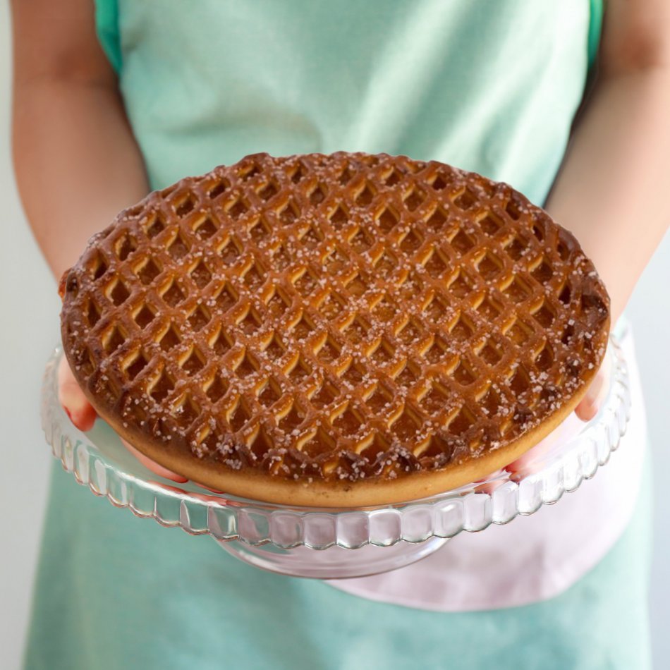 Abrikozen vlaai 10 personen