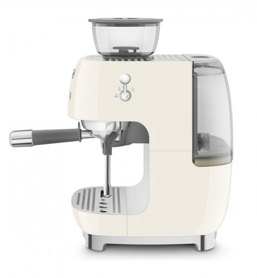 Espressomachine Met Bonenmaler Creme