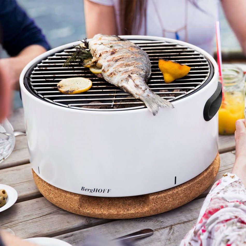 Tafel BBQ Wit