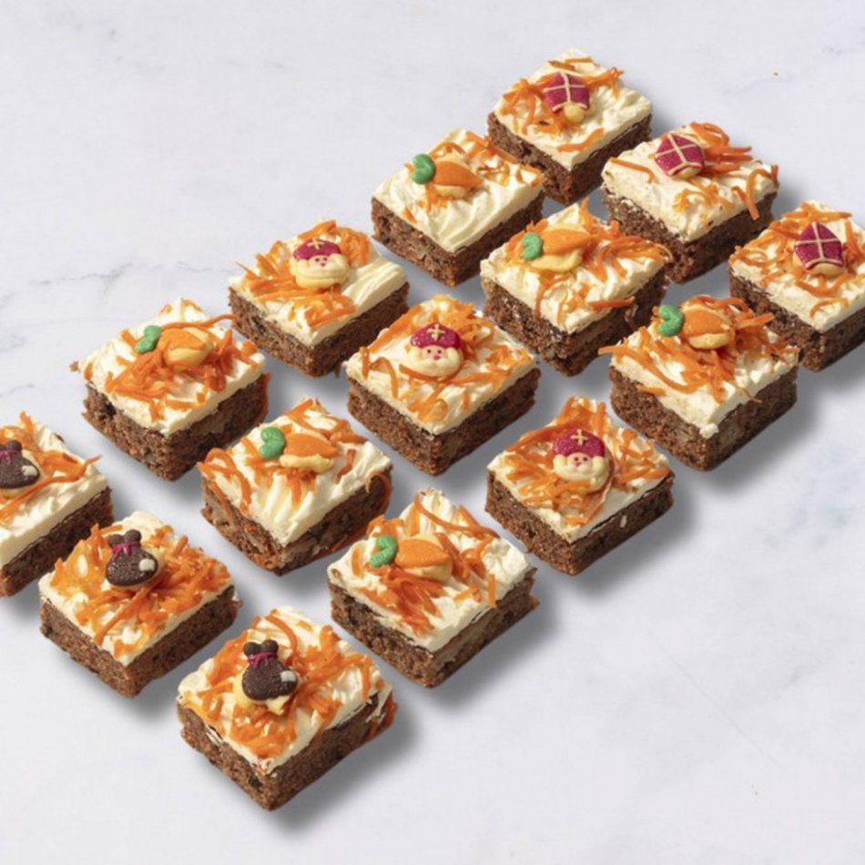Sinterklaas Carrotcakes 15 stuks