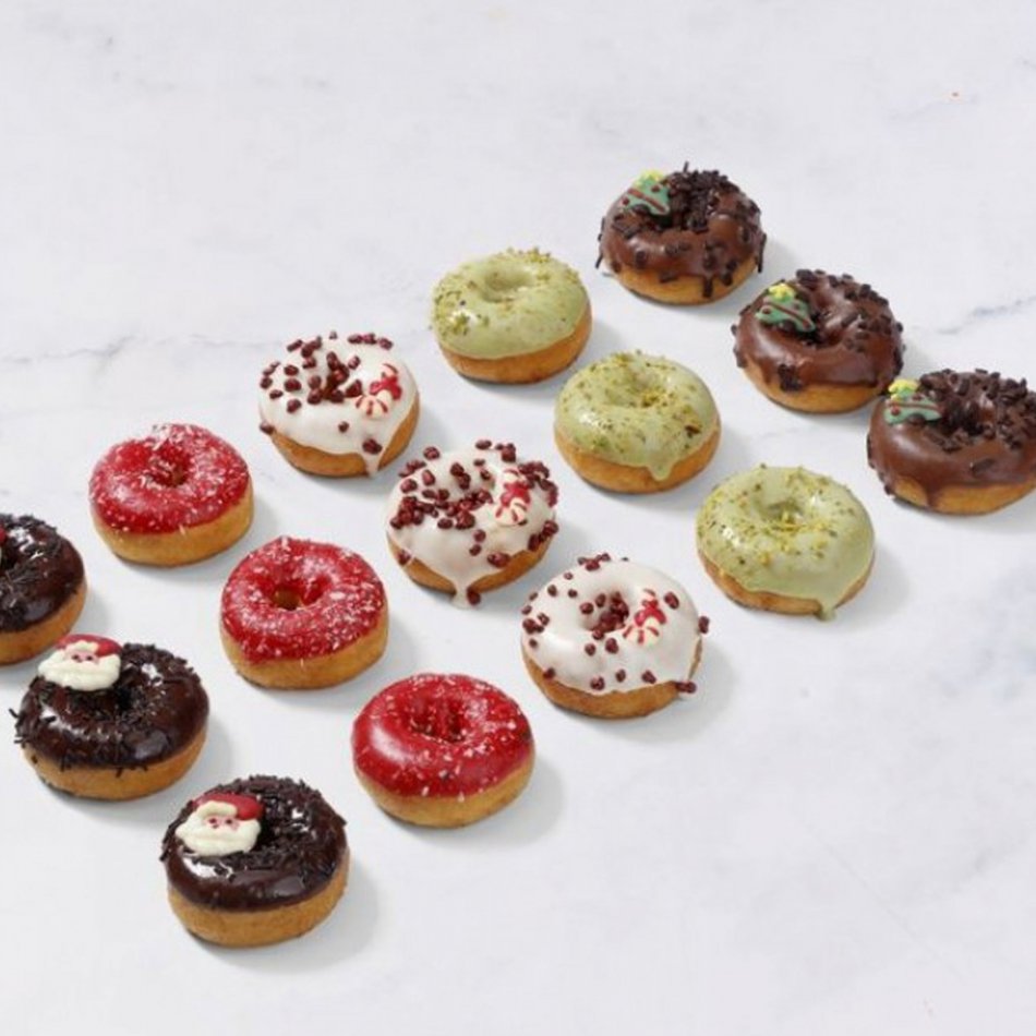 Mini Kerst Donut 15 stuks