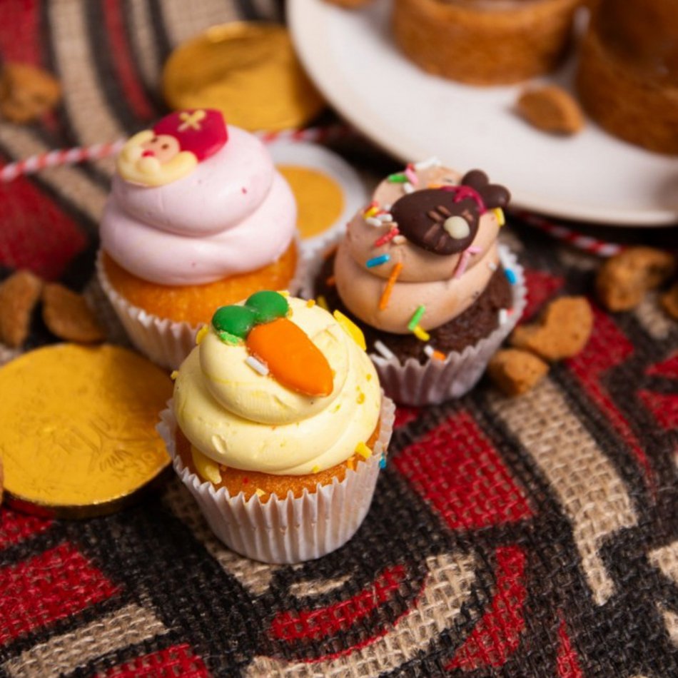 Sinterklaas Mini Cupcakes 24 stuks