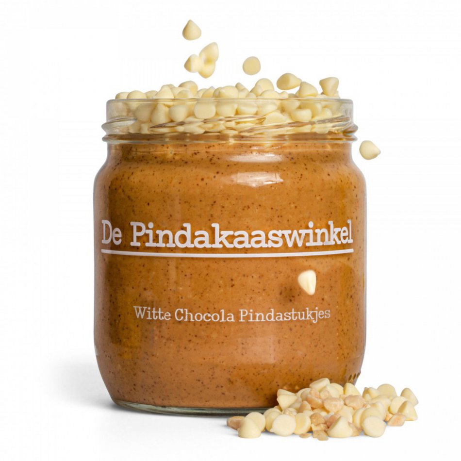 Pindakaas 420ml Witte Chocolade