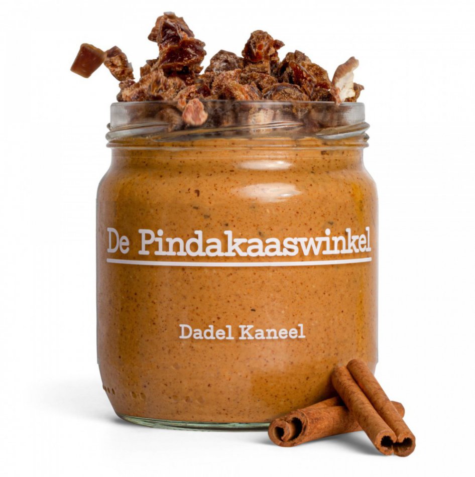 Pindakaas 420ml Dadel Kaneel