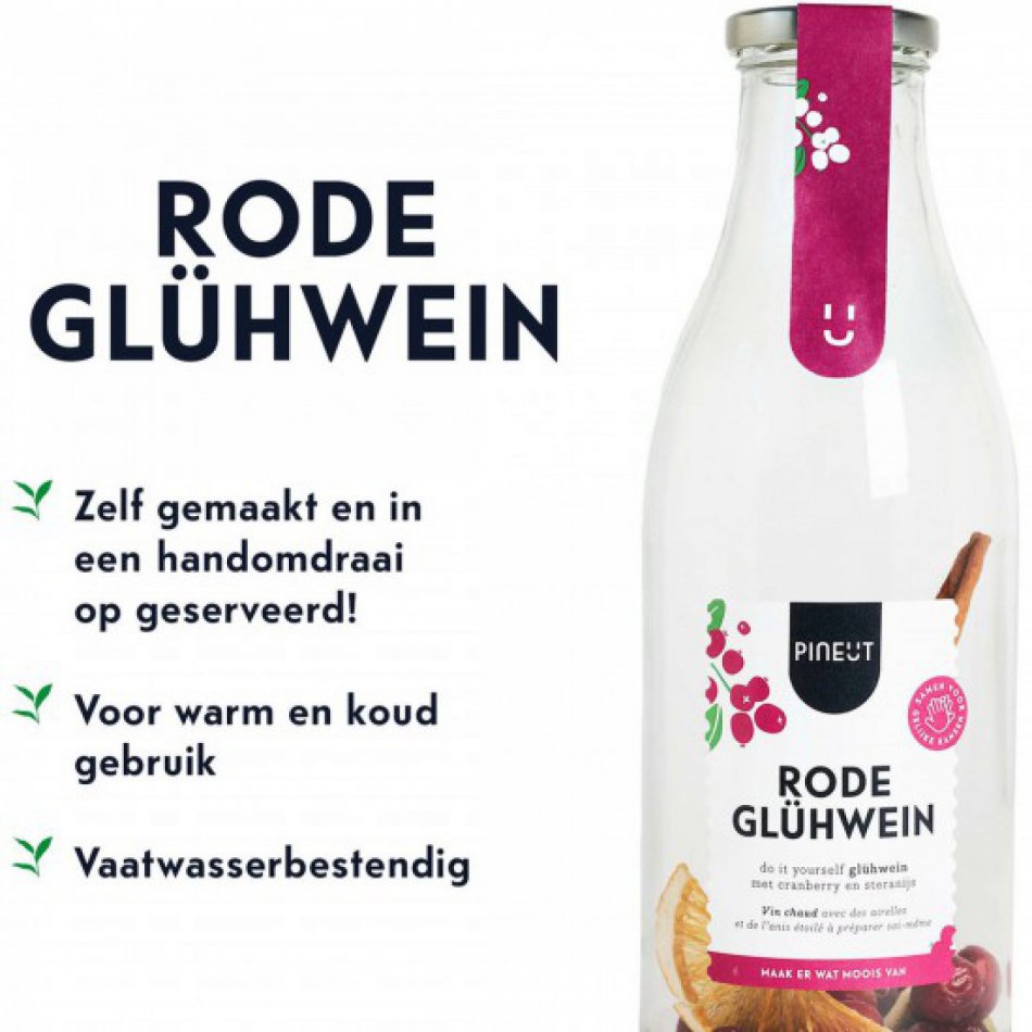 Pineut Rode Gluhwein Karaf