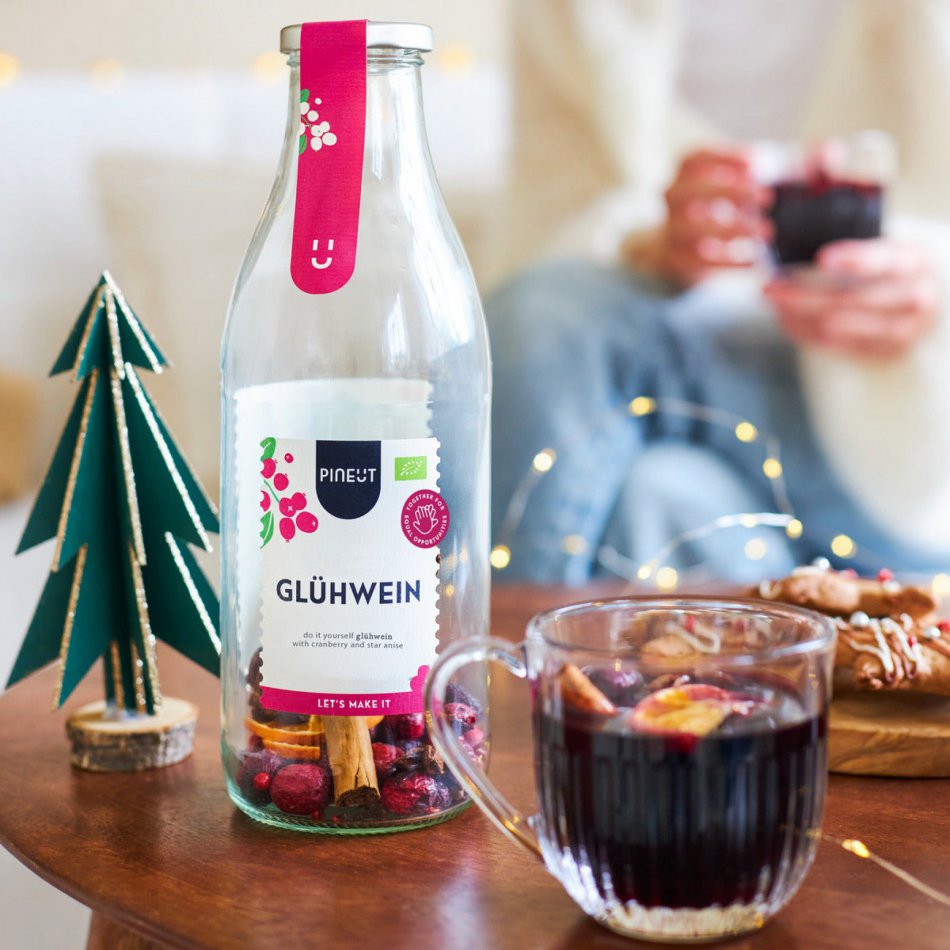 Pineut Rode Gluhwein Karaf
