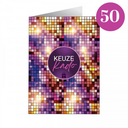 Keuzekado Giftcard 50 euro