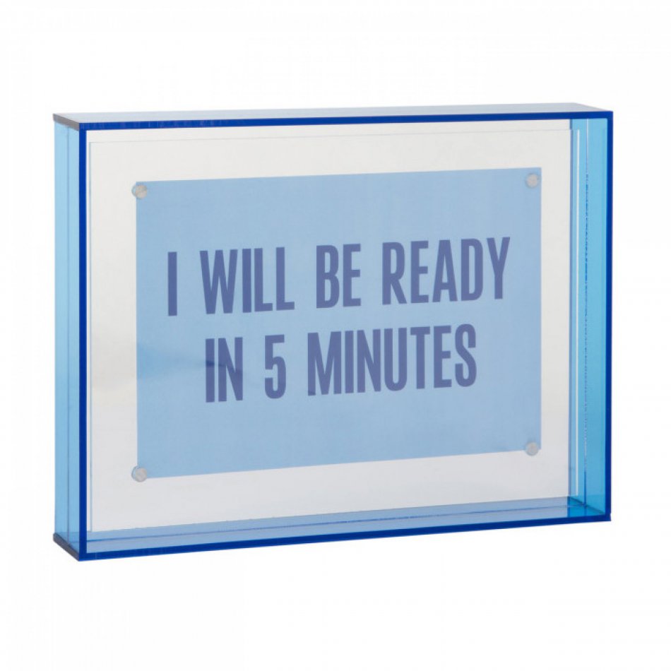 Photo Frame I Will Be Ready in 5