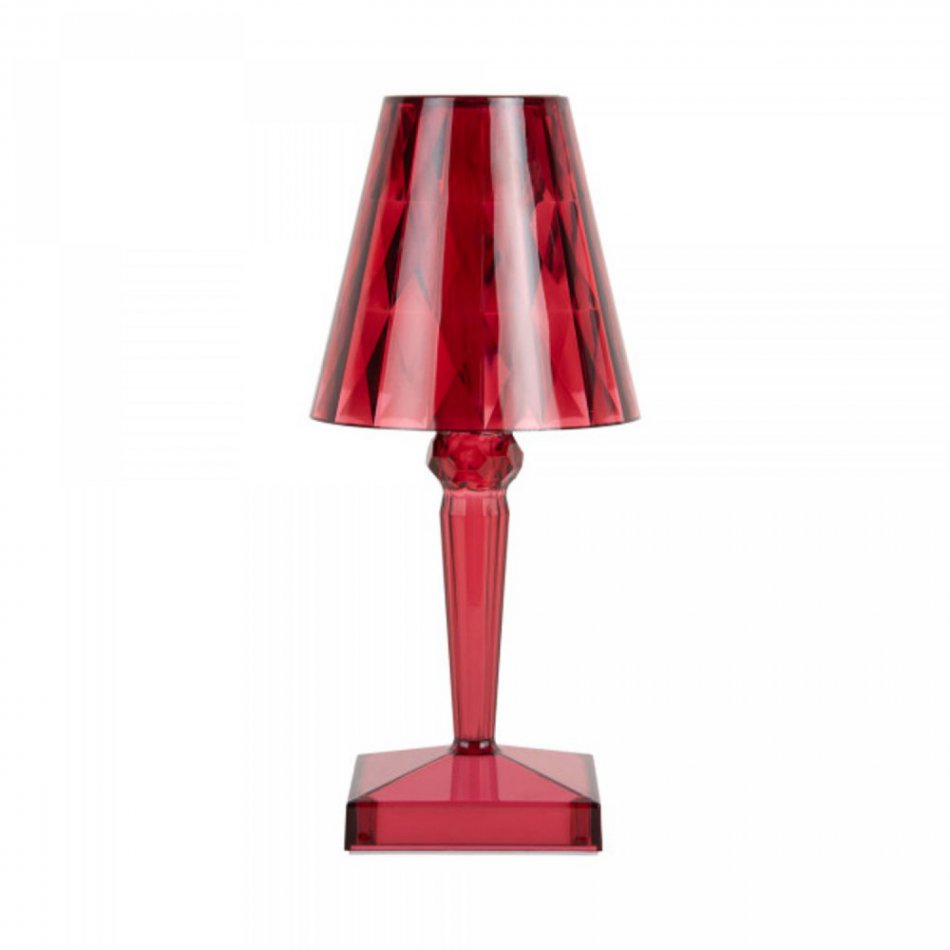 Table lamp Gem LED red