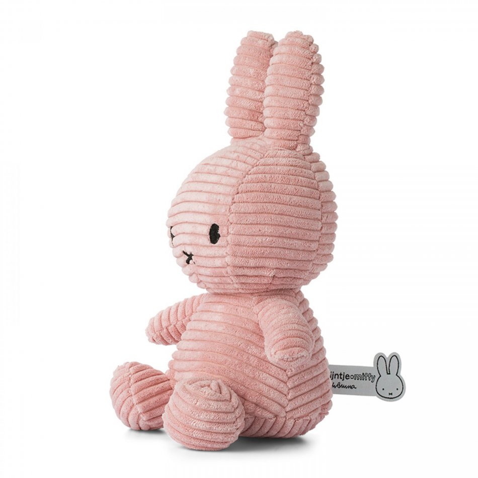 Nijntje ECO Corduroy Pink - 23 cm