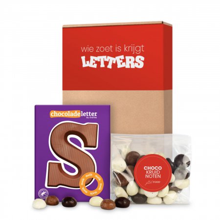 Chocoladeletter S - 80g & Kruidnoten