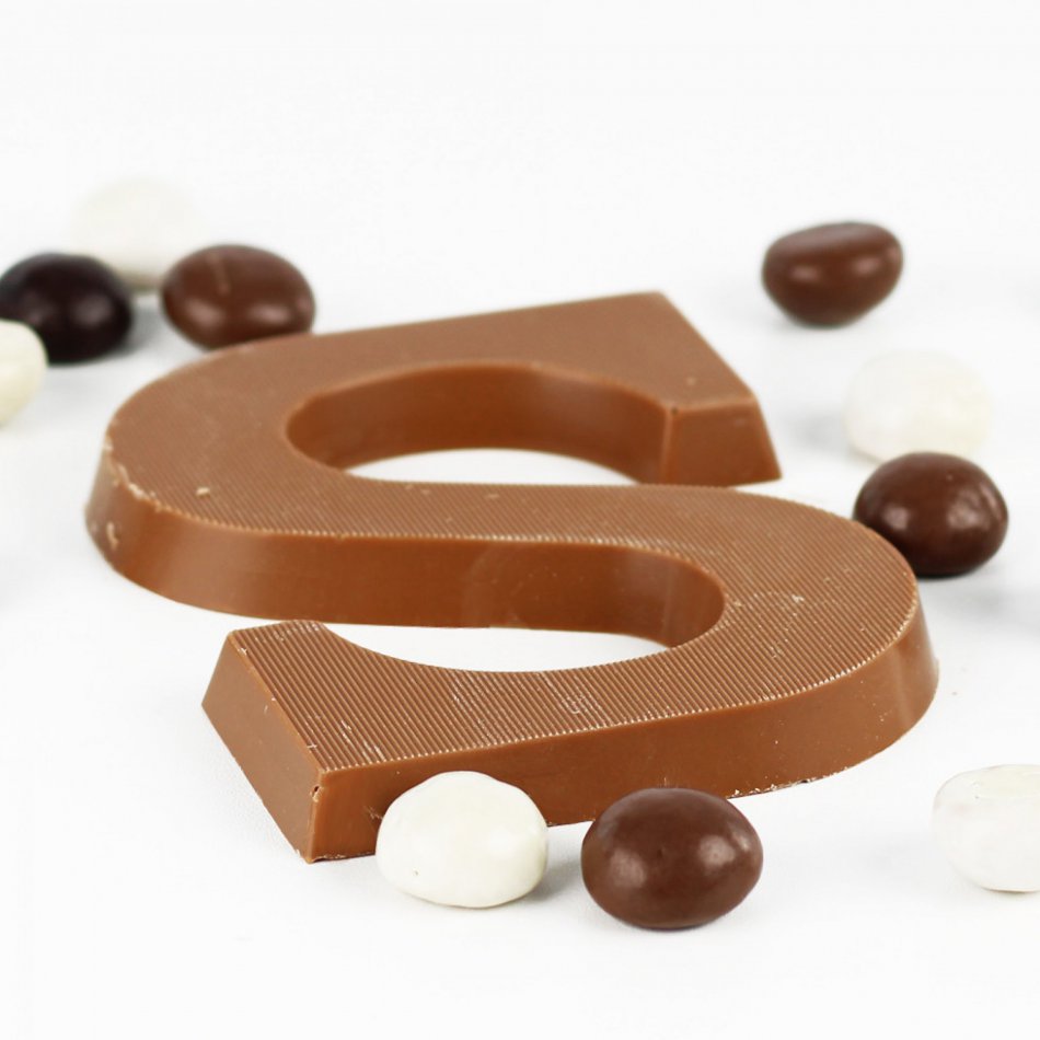Chocoladeletter S - 80g & Kruidnoten