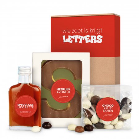 Chocoladeletter S - 135g & Kruidnoten + Likorette